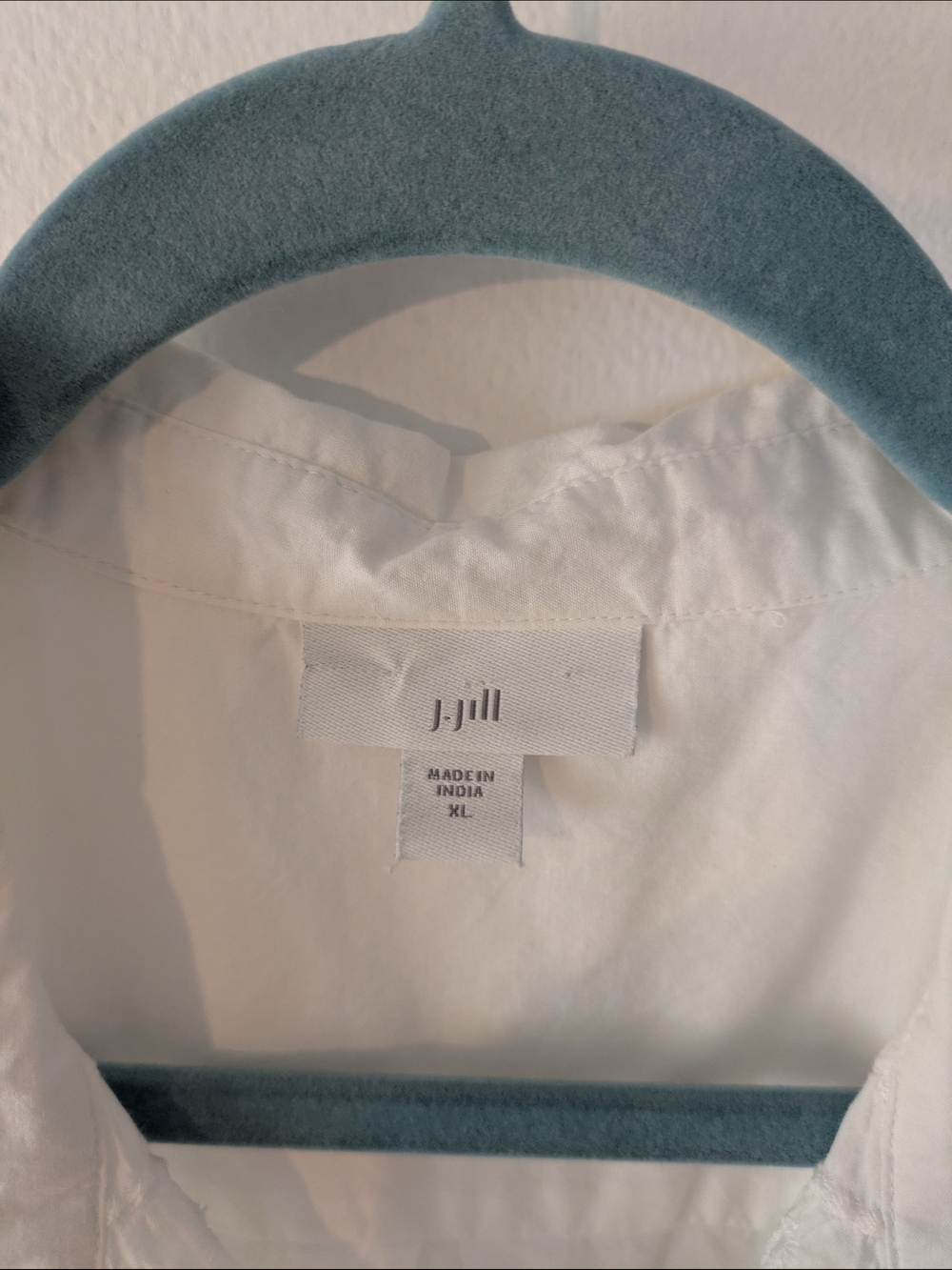 J. Jill White Button-Front Shirt - Picture 3 of 11